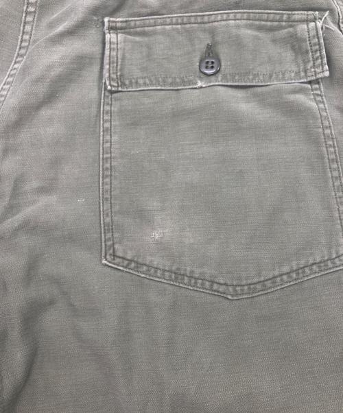 A.T. JONES & SONS（エーティージョーンズアンドサンズ）A.T. JONES & SONS (エーティージョーンズアンドサンズ) コットンサテンベイカーパンツ グリーン サイズ:W38の古着・服飾アイテム