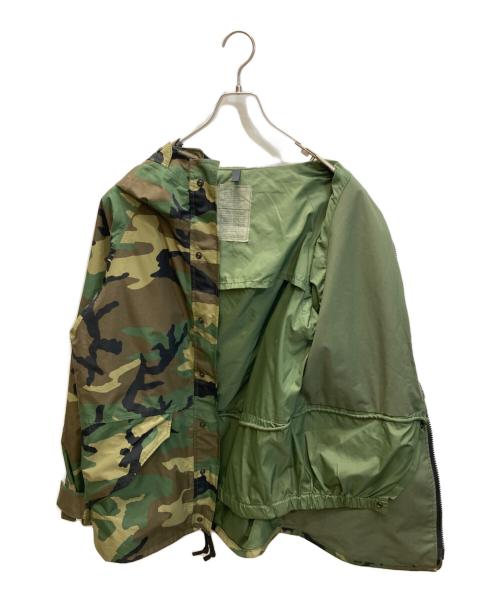 US ARMY（ユーエスアーミー）US ARMY (ユーエスアーミー) COLD WRATHER PARKA CAMOUFLAGE グリーン×ブラウン サイズ:M-Lの古着・服飾アイテム