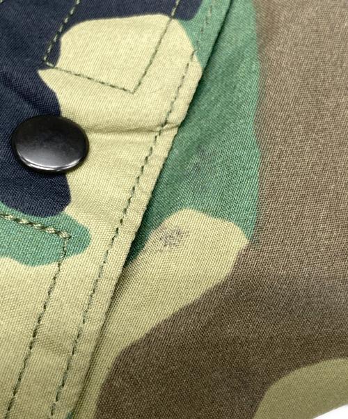 US ARMY（ユーエスアーミー）US ARMY (ユーエスアーミー) COLD WRATHER PARKA CAMOUFLAGE グリーン×ブラウン サイズ:M-Lの古着・服飾アイテム