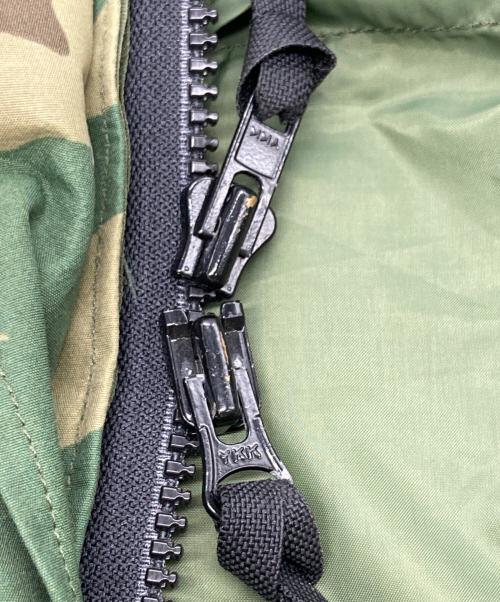 US ARMY（ユーエスアーミー）US ARMY (ユーエスアーミー) COLD WRATHER PARKA CAMOUFLAGE グリーン×ブラウン サイズ:M-Lの古着・服飾アイテム