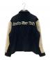 AWAKE NY (アウェイク ニューヨーク) CROWN WOOL VARSITY JACKET ブラック×ベージュ サイズ:L：18000円