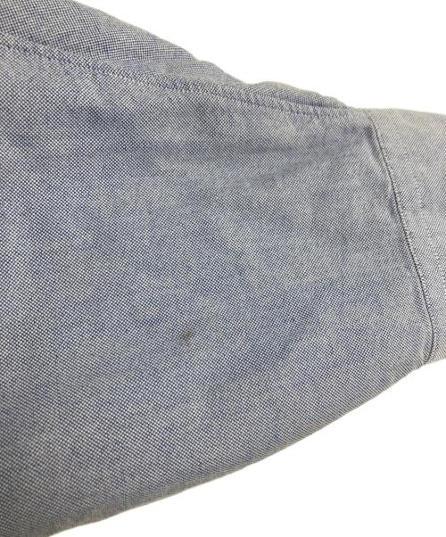 POLO RALPH LAUREN（ポロ・ラルフローレン）POLO RALPH LAUREN (ポロ・ラルフローレン) 裾ポニーボタンダウンシャツ ブルー サイズ:SIZE Mの古着・服飾アイテム