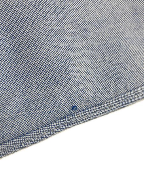 POLO RALPH LAUREN（ポロ・ラルフローレン）POLO RALPH LAUREN (ポロ・ラルフローレン) 裾ポニーボタンダウンシャツ ブルー サイズ:SIZE Mの古着・服飾アイテム