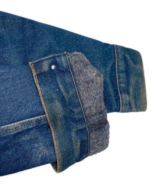 CarHartt（カーハート）CarHartt (カーハート) 裏地ブランケットデニムトラッカージャケット インディゴ サイズ:下記参照の古着・服飾アイテム