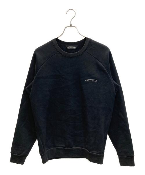 ARC'TERYX（アークテリクス）ARC'TERYX (アークテリクス) WORD EMBLEM CREW ブラック サイズ:Sの古着・服飾アイテム
