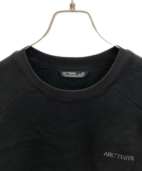 ARC'TERYX（アークテリクス）ARC'TERYX (アークテリクス) WORD EMBLEM CREW ブラック サイズ:Sの古着・服飾アイテム