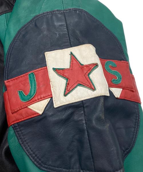 pellepelle（ペレペレ）pellepelle (ペレペレ) JACK SONS レザージャケット ブラック サイズ:記載なしの古着・服飾アイテム