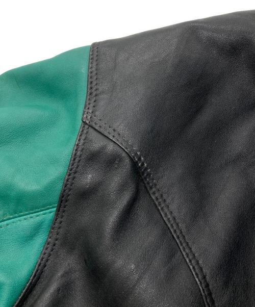 pellepelle（ペレペレ）pellepelle (ペレペレ) JACK SONS レザージャケット ブラック サイズ:記載なしの古着・服飾アイテム