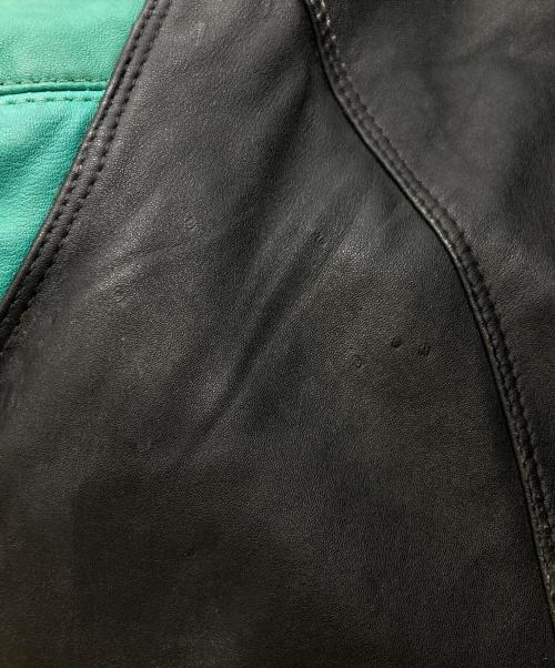pellepelle（ペレペレ）pellepelle (ペレペレ) JACK SONS レザージャケット ブラック サイズ:記載なしの古着・服飾アイテム