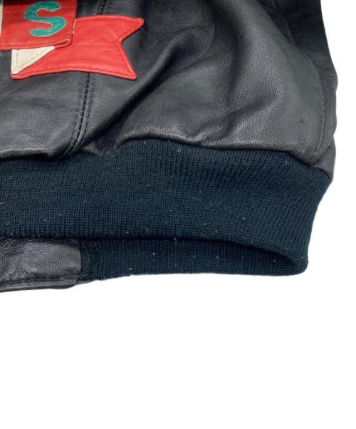 pellepelle（ペレペレ）pellepelle (ペレペレ) JACK SONS レザージャケット ブラック サイズ:記載なしの古着・服飾アイテム
