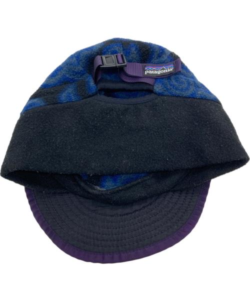 Patagonia（パタゴニア）Patagonia (パタゴニア) シンチラフリース ダックビルキャップ ネイビー×ブラック サイズ:Mの古着・服飾アイテム