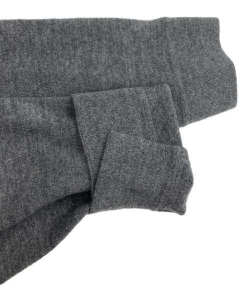 ATON（エイトン）ATON (エイトン) FRAMeWORK (フレームワーク) MERINO COLLEGE KNIT SHIRT グレー サイズ:SIZE Free 未使用品の古着・服飾アイテム