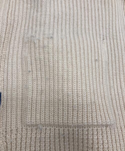 POLO RALPH LAUREN（ポロ・ラルフローレン）POLO RALPH LAUREN (ポロ・ラルフローレン) ショールカラーカーディガン アイボリー サイズ:SIZE Mの古着・服飾アイテム