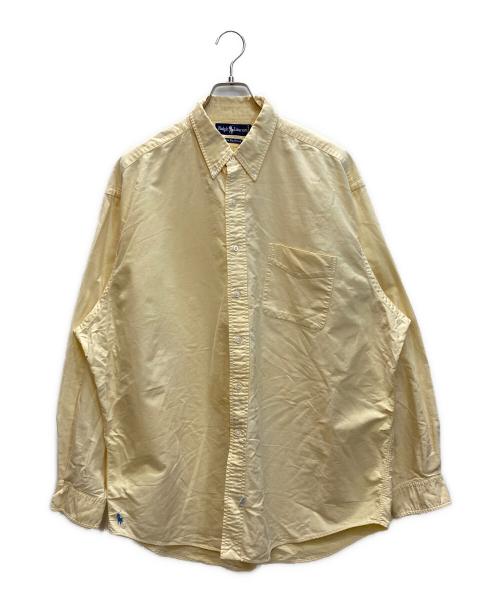 RALPH LAUREN（ラルフローレン）RALPH LAUREN (ラルフローレン) THE BIG OXFORD ボタンダウンシャツ イエロー サイズ:SIZE XLの古着・服飾アイテム