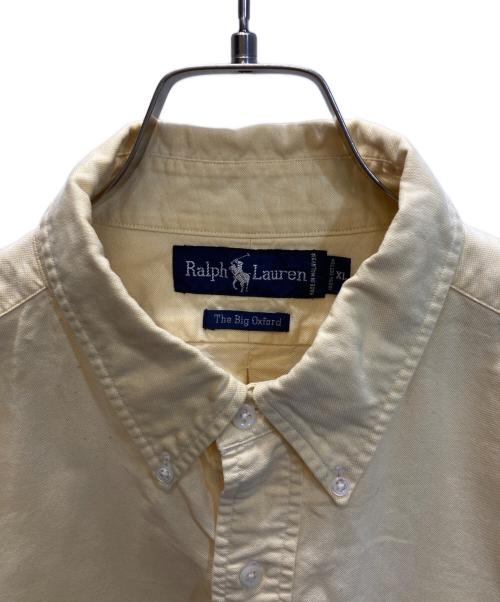 RALPH LAUREN（ラルフローレン）RALPH LAUREN (ラルフローレン) THE BIG OXFORD ボタンダウンシャツ イエロー サイズ:SIZE XLの古着・服飾アイテム