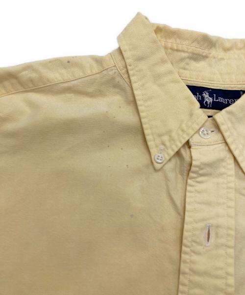 RALPH LAUREN（ラルフローレン）RALPH LAUREN (ラルフローレン) THE BIG OXFORD ボタンダウンシャツ イエロー サイズ:SIZE XLの古着・服飾アイテム