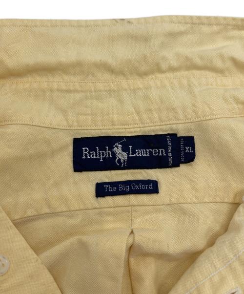 RALPH LAUREN（ラルフローレン）RALPH LAUREN (ラルフローレン) THE BIG OXFORD ボタンダウンシャツ イエロー サイズ:SIZE XLの古着・服飾アイテム