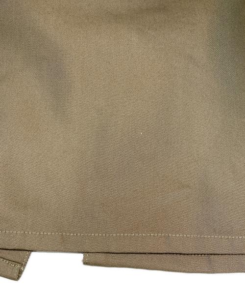 Barbour（バブアー）Barbour (バブアー) 襟コーデュロイ ロング ステンカラー コート ベージュ サイズ:SIZE 42の古着・服飾アイテム