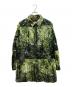 THE NORTHFACE PURPLELABEL（ザ・ノースフェイス パープルレーベル）の古着「FOREST PRINT MOUNTAIN WIND COAT」｜グリーン×ブラック