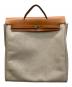 HERMES（エルメス）の古着「エールバッグMM 2WAYショルダーバッグ」｜ブラウン×ベージュ