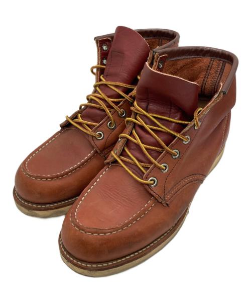 RED WING（レッドウィング）RED WING (レッドウィング) アイリッシュセッター・モックトゥブーツ ブラウン サイズ:27cmの古着・服飾アイテム