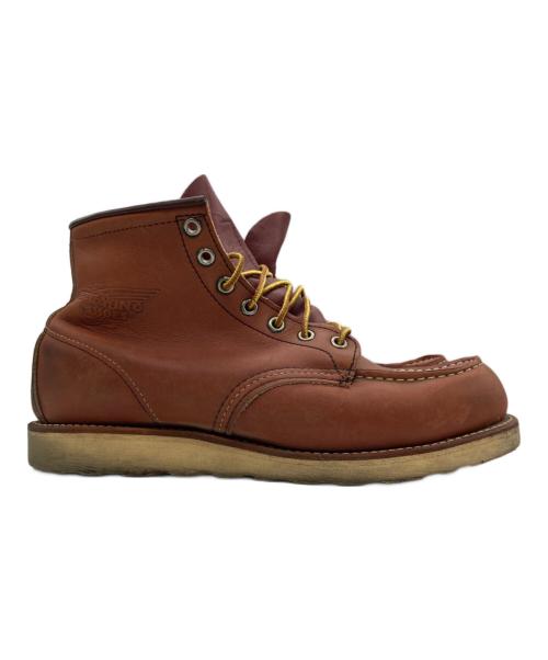 RED WING（レッドウィング）RED WING (レッドウィング) アイリッシュセッター・モックトゥブーツ ブラウン サイズ:27cmの古着・服飾アイテム