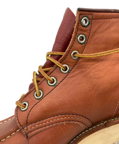 RED WING（レッドウィング）RED WING (レッドウィング) アイリッシュセッター・モックトゥブーツ ブラウン サイズ:27cmの古着・服飾アイテム