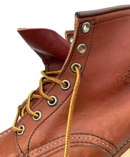 RED WING（レッドウィング）RED WING (レッドウィング) アイリッシュセッター・モックトゥブーツ ブラウン サイズ:27cmの古着・服飾アイテム