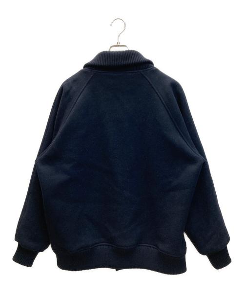 BLUCO WORK GARMENT（ブルコ ワーク ガーメント）BLUCO WORK GARMENT (ブルコ ワーク ガーメント) Heavy Melton Pharaoh Coat ネイビー サイズ:SIZE Lの古着・服飾アイテム