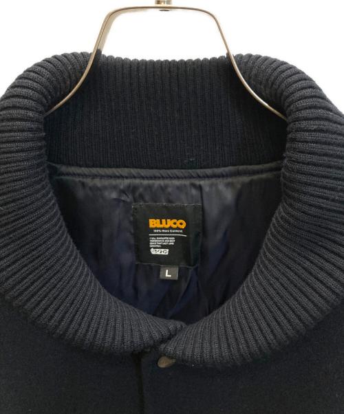 BLUCO WORK GARMENT（ブルコ ワーク ガーメント）BLUCO WORK GARMENT (ブルコ ワーク ガーメント) Heavy Melton Pharaoh Coat ネイビー サイズ:SIZE Lの古着・服飾アイテム