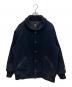 BLUCO WORK GARMENT（ブルコ ワーク ガーメント）の古着「Heavy Melton Pharaoh Coat」｜ネイビー