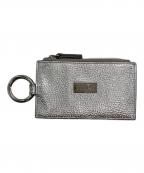 MM6 Maison Margielaエムエムシックスメゾンマルジェラ）の古着「NUMERIC KEYRING POUCH」｜シルバー