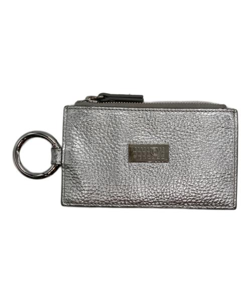 MM6 Maison Margiela（エムエムシックスメゾンマルジェラ）MM6 Maison Margiela (エムエムシックスメゾンマルジェラ) NUMERIC KEYRING POUCH シルバーの古着・服飾アイテム