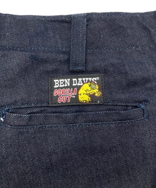 BEN DAVIS（ベンデイビス）BEN DAVIS (ベンデイビス) ゴリラカットデニムパンツ インディゴ サイズ:34の古着・服飾アイテム