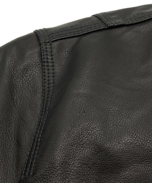 LEVI'S（リーバイス）LEVI'S (リーバイス) 裏地ボア フェイクレザージャケット ブラック サイズ:下記参照の古着・服飾アイテム