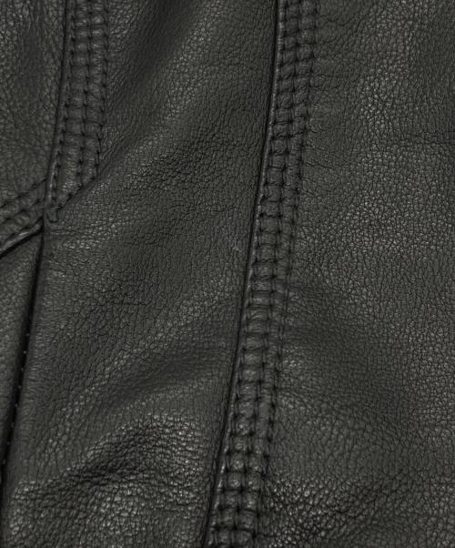 LEVI'S（リーバイス）LEVI'S (リーバイス) 裏地ボア フェイクレザージャケット ブラック サイズ:下記参照の古着・服飾アイテム