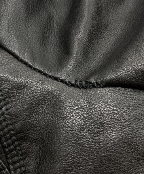 LEVI'S（リーバイス）LEVI'S (リーバイス) 裏地ボア フェイクレザージャケット ブラック サイズ:下記参照の古着・服飾アイテム