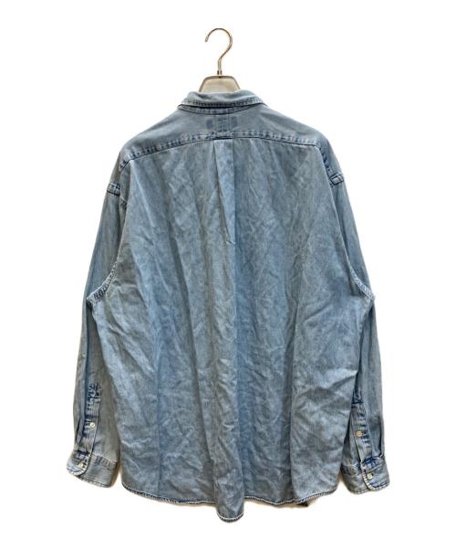 RALPH LAUREN（ラルフローレン）RALPH LAUREN (ラルフローレン) BIG SHIRT デニムシャツ インディゴ サイズ:SIZE XXLの古着・服飾アイテム