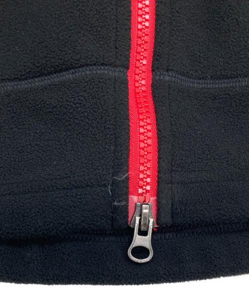 RLX RALPH LAUREN（アールエルエックスラルフローレン）RLX RALPH LAUREN (アールエルエックスラルフローレン) フリースジャケット ブラック×レッド サイズ:下記参照の古着・服飾アイテム
