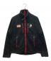 RLX RALPH LAUREN（アールエルエックスラルフローレン）の古着「フリースジャケット」｜ブラック×レッド