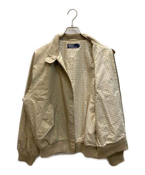 POLO RALPH LAUREN（ポロ・ラルフローレン）POLO RALPH LAUREN (ポロ・ラルフローレン) ハリントンジャケット ベージュ サイズ:SIZE Mの古着・服飾アイテム