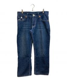 TRUE RELIGION（トゥルー レリジョン）の古着「STRAIGHT デニムパンツ」｜インディゴ
