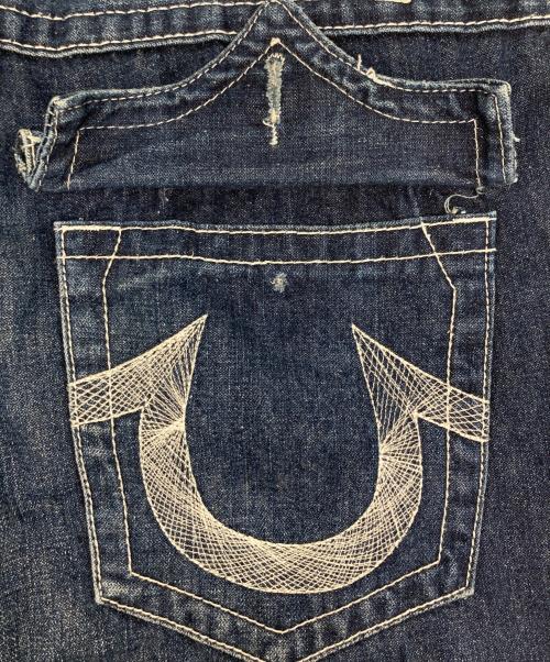 TRUE RELIGION（トゥルー レリジョン）TRUE RELIGION (トゥルー レリジョン) STRAIGHT デニムパンツ インディゴ サイズ:SIZE 34の古着・服飾アイテム