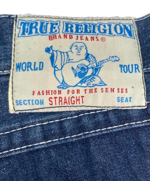 TRUE RELIGION（トゥルー レリジョン）TRUE RELIGION (トゥルー レリジョン) STRAIGHT デニムパンツ インディゴ サイズ:SIZE 34の古着・服飾アイテム