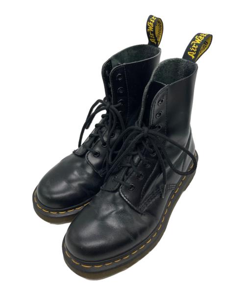 Dr.Martens（ドクターマーチン）Dr.Martens (ドクターマーチン) PASCAL 8ホールブーツ ブラック サイズ:SIZE　25㎝の古着・服飾アイテム