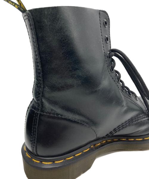 Dr.Martens（ドクターマーチン）Dr.Martens (ドクターマーチン) PASCAL 8ホールブーツ ブラック サイズ:SIZE　25㎝の古着・服飾アイテム
