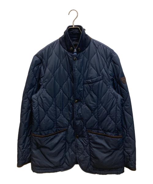 POLO RALPH LAUREN（ポロ・ラルフローレン）POLO RALPH LAUREN (ポロ・ラルフローレン) キルティングテーラードジャケット ネイビー サイズ:SIZE Lの古着・服飾アイテム