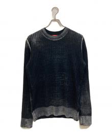 DIESEL（ディーゼル）の古着「K-ANDELERO ウールクルーネックニット」｜ブラック