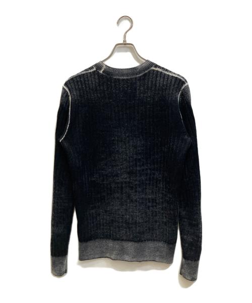 DIESEL（ディーゼル）DIESEL (ディーゼル) K-ANDELERO ウールクルーネックニット ブラック サイズ:SIZE Mの古着・服飾アイテム