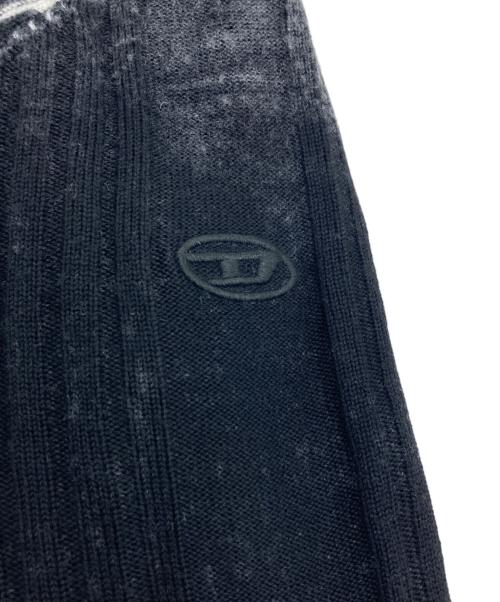 DIESEL（ディーゼル）DIESEL (ディーゼル) K-ANDELERO ウールクルーネックニット ブラック サイズ:SIZE Mの古着・服飾アイテム